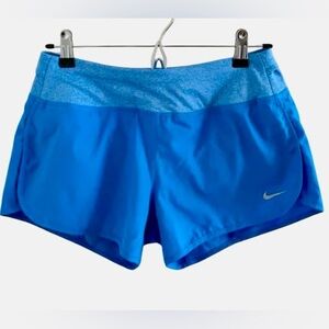 NIKE RUNNING SHORTS - DRI-FIT Women's Vibrant Blue Athletic Shorts 🩳